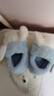 Hello Kitty女童棉鞋冬儿童室内家居鞋小孩保暖亲子棉拖鞋 玉贵狗蓝 30-31码  实拍图