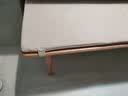 小半长凳北欧床尾凳换鞋服装店卧室床前长条实木餐凳 麦迪长1.35米凳 实拍图