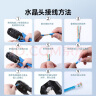 山泽 超五类网线水晶头 cat5e电脑千兆网络连接器 RJ45工程级8P8C超5类镀金水晶头 100个/盒 WL-5100 实拍图