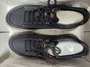 百丽（Belle）男鞋厚底工装鞋春季时尚潮搭休闲鞋低帮板鞋A1251DM3 黑色-单里 40 (250mm) 实拍图