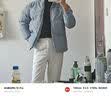 贵人鸟棉衣男冬季棉袄厚外套男装面包服羽绒棉服男女同款  蓝色 XL 实拍图