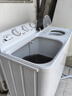 荣事达（Royalstar）洗衣机半自动家用大容量双桶双缸波轮洗衣机脱水甩干双筒 半自动洗衣机 24公斤洗脱分离【洗18KG+脱6KG】 实拍图