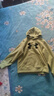 安德玛（Under Armour）男大童连帽宽松加绒卫衣运动男童卫衣244303166 绿色 150cm  实拍图