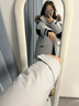 波司登（BOSIDENG）【反季】冬季极寒羽绒服鹅绒于适同款男女情侣款短款大毛领外套 冰川灰8235【蓝灰色调】 冰川灰 M 165/88A 体重约120-140斤 实拍图