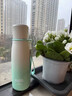 OUDON定制款 新款磁吸杯茶水分离杯高颜值磁弹泡茶杯大容量运动可视保 抹茶青550ml 实拍图