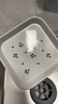 霜山SHIMOYAMA吐骨碟家用水果零食盘小清新樱桃餐桌面垃圾收纳盘吐骨头盘碟 【洗碗机微波炉ok】白色-4个 实拍图