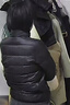 真维斯（JEANSWEST）羽绒服女轻薄短款冬季立领修身保暖显瘦加绒外套女黑色M 实拍图