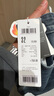 森马（Semir）森柔|森马牛仔裤男冬季加绒保暖莱卡弹力小直筒裤子百搭黑色长裤 牛仔深黄泥染80332-加长款 31 实拍图