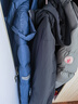 黑冰户外男款800+蓬鹅绒防水透湿 抗静电 防风保暖羽绒服 FAF8572 黑色 L 实拍图