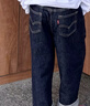 LEVI'S李维斯儿童牛仔裤春季新款男女童原牛软牛仔休闲裤 星空蓝 实拍图