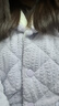 芬腾女士睡衣秋冬新款三层加厚夹棉优雅气质长袖家居服套装 实拍图