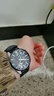 卡西欧（CASIO）商务休闲日韩手表男士太阳能闹钟防水钢带皮带石英腕表送男友礼物 EFR-303L-1A世界时间+地图 实拍图