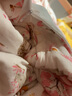 良良（liangliang）婴儿睡袋夏季空调房防踢被宝宝纯棉防惊跳四季通用可拆袖儿童睡袋 雨林粉·夹棉款【适合15-20℃】 3XL（建议身高110-125CM） 实拍图