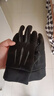 杨饰公子手套男冬季保暖骑行手套触屏防滑防泼水开车摩托车漏二指钓鱼手套 二指灰色【加绒加厚】 均码 实拍图