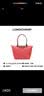 珑骧（LONGCHAMP）Le Pliage Original系列女包大号长柄手提饺子包 石榴红 礼物 实拍图