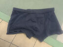 芬腾内裤男士抑菌3条装四角新款纯色透气平角裤 深灰/中灰/灰兰（抑菌） 3条 L 实拍图