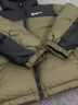 鸭鸭【高充绒】羽绒服男士短款加厚2025年冬季新款面包服防寒保暖外套 橄榄绿 【197-255g充绒】 L 【建议125-150斤】 实拍图