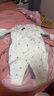 巴厘小猪（BALIPIG）新生儿婴儿衣服秋冬季加厚保暖爬爬服初生儿绑带和尚服宝宝连体衣 白梦幻月空 73cm 实拍图