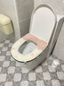 葆氏马桶垫加厚秋冬保暖马桶坐便垫套圈可水洗拉链款马桶垫子萌趣猫咪 实拍图