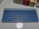 小米便携双模键盘 无线2.4G蓝牙薄膜小键盘超薄办公家用商务电脑mac笔记本台式机 轻音耐用 蓝色-双模-无光 双模 实拍图