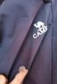 骆驼（CAMEL）户外冲锋软壳裤女防风防水加绒登山裤男丨火山岩发热 A23CAVV106 实拍图