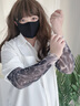 念凝防晒袖套男冰手袖花臂纹身套袖防晒手套夏户外骑行护臂女开车冰爽 155号【一双】 实拍图