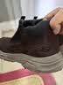 斯凯奇（Skechers）男鞋保暖男靴高帮鞋加厚加绒棉鞋一脚蹬休闲运动鞋237283C 巧克力色/黑色/CHBK 42.5 实拍图