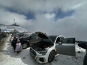 鸣固 汽车防滑链suv 轿车不伤轮胎通用雪地铁链 全包两轮装1134系列 实拍图