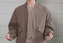 森马棉服男防水防油防污防风冬装厚飞行员棒球领夹克109724112101 实拍图