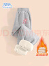 班尼路（Baleno）女童裤子2025冬季加绒加厚秋冬款女孩冬装保暖长裤儿童运动卫裤 实拍图