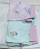 全棉时代儿童内裤纯棉透气中大童女孩短裤平角裤无荧光内衣童装 2件装 (女童平角)冰饮兔兔+草莓甜筒 2条 120cm 实拍图