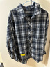 Foss Phil格子长袖衬衫男秋冬季港风潮牌青少年衬衣外套C2158藏青格XL 实拍图