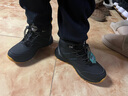 探路者（TOREAD）旗舰 儿童运动鞋男女中大童鞋秋冬季款冬靴徒步鞋子 黑色黄色 35 实拍图