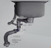 潜水艇（Submarine）厨房水槽洗菜盆下水管配件双槽套装洗碗盆洗菜池下水器排水管京 省空间款【单槽110mm提篮】套装 实拍图
