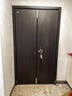 欧帝乐（OUDILE）松雅木纹甲级防盗门入户门高门楣暗铰链+2050*1170子母门+机械锁 实拍图