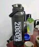 恩尔美（nRMEi）保温保冷杯大容量316吸管学生男大肚吨桶吨户外便携运动水壶杯子 炫酷黑2000ml【保冷保热+杯套】 实拍图