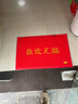 迪茵（DIYIN）欢迎光临地垫红色60*90cm 入户门门垫门口脚垫丝圈迎宾防滑垫 实拍图