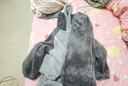 猫人睡袍男士睡衣男【珊瑚绒加厚】保暖卡通连帽家居服咖啡色XL 实拍图