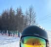 乐凯奇（LECAGE） 新款滑雪头盔单双板滑雪装备护具男女保暖防撞雪盔滑雪镜套餐 熊&鱼 L码(头围56-63cm) 实拍图