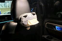 拽猫车载纸巾盒创意可爱汽车扶手箱抽纸盒挂式可爱卡通汽车内饰用品 棕色款（单个装） 1个装 实拍图
