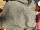左西男童毛衣纯色儿童加厚秋装2025新款男孩大童秋冬线衣 灰色 130 实拍图