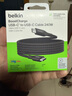 贝尔金（BELKIN）双Type-C数据线 240W快充PD3.1充电线 5A快充线 CtoC电源线 苹果电脑MacBook 480Mbps快传 2米黑 实拍图