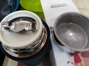 富光焖烧杯焖烧壶保温饭盒超长保温焖粥神器便携学生上班族大容量送包 香槟金（餐勺+提包）600ml 实拍图