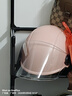 金钟罩（JINZHONGZHAO）头盔 电动车3c认证新国标A类冬季保暖男女士电瓶摩托车半盔安全帽四季通用 粉色 实拍图
