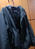 头号青年冲锋衣男秋冬季加绒厚款工装夹克衫运动宽松连帽外套男 黑 7XL  实拍图