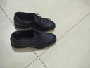 红蜻蜓男棉鞋商务圆头休闲鞋正装皮鞋男德比鞋WTA5712黑色加绒38 实拍图