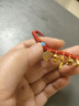 中国黄金（CHINA GOLD）宝宝黄金手绳足金转运珠衣食无忧手串新生儿满月礼物周岁 【加固大版】约1.06g+礼盒 实拍图