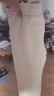 简蜓休闲裤女2025冬季新款加绒加厚雪尼尔阔腿裤女士直筒羊羔绒女裤秋 杏白色【特厚羊羔绒北方过冬】 L (110-120斤左右) 实拍图