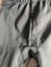 南极人保暖裤男士双层护膝贴片加厚打底裤保暖下装单件棉裤深麻灰XL 实拍图