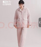 红豆（Hodo）珊瑚绒加厚夹棉睡衣女情侣抗静电男士秋冬季保暖可外穿家居服套装 女士柔粉色 翻盖口袋 L (165) 女士 实拍图